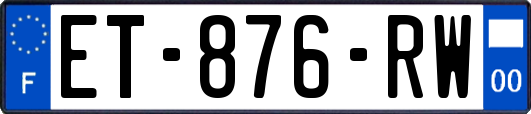 ET-876-RW