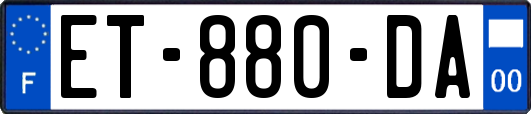 ET-880-DA