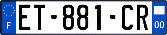 ET-881-CR