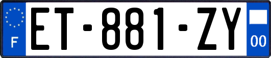 ET-881-ZY