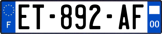 ET-892-AF