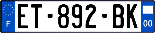 ET-892-BK