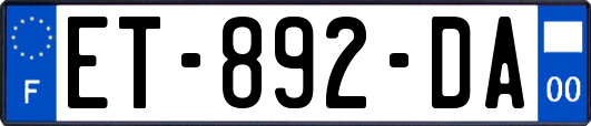 ET-892-DA