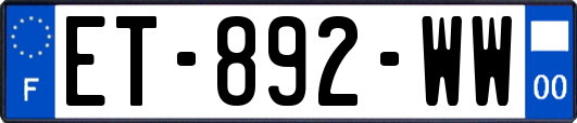 ET-892-WW