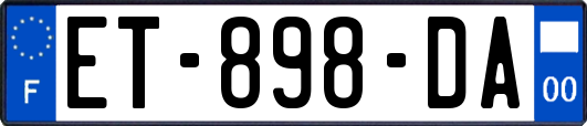 ET-898-DA