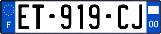 ET-919-CJ