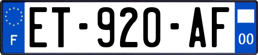 ET-920-AF