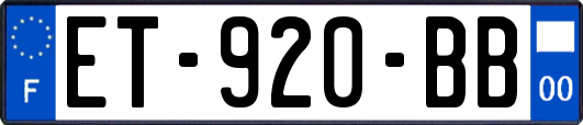 ET-920-BB