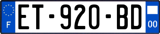 ET-920-BD