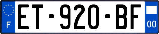 ET-920-BF