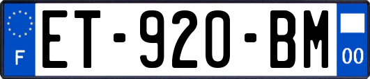 ET-920-BM