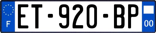 ET-920-BP