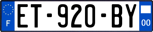 ET-920-BY