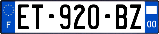 ET-920-BZ