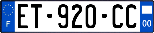ET-920-CC