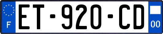 ET-920-CD