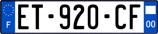 ET-920-CF