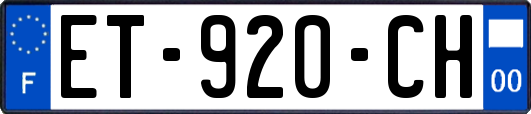 ET-920-CH