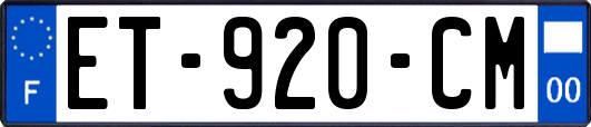 ET-920-CM