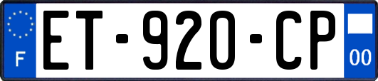 ET-920-CP