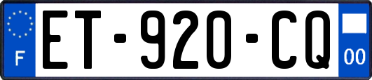 ET-920-CQ