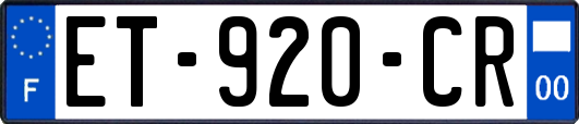 ET-920-CR