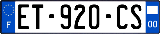 ET-920-CS