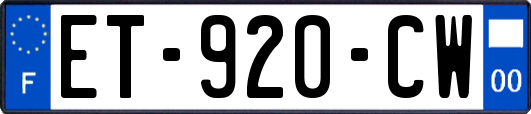 ET-920-CW
