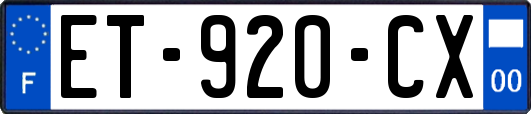 ET-920-CX