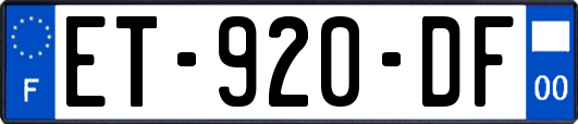 ET-920-DF