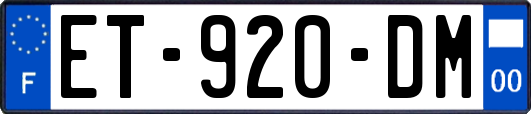 ET-920-DM