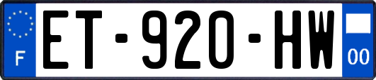 ET-920-HW