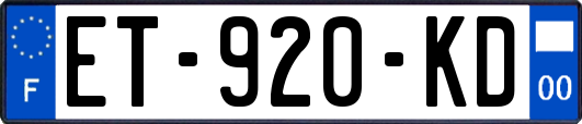 ET-920-KD