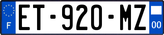 ET-920-MZ