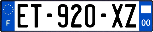 ET-920-XZ