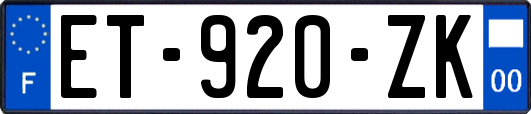 ET-920-ZK