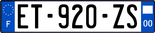 ET-920-ZS