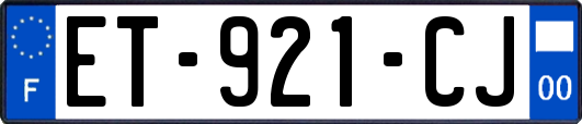 ET-921-CJ