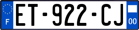 ET-922-CJ