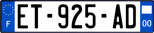 ET-925-AD