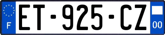 ET-925-CZ
