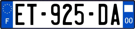 ET-925-DA