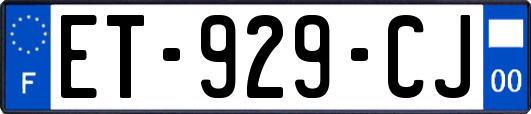 ET-929-CJ