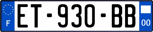 ET-930-BB