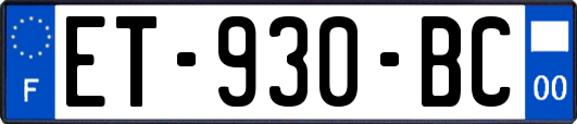 ET-930-BC