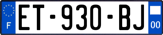 ET-930-BJ