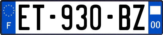 ET-930-BZ
