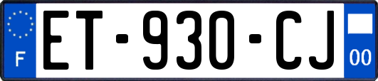 ET-930-CJ