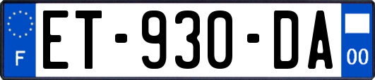 ET-930-DA