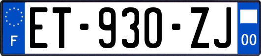 ET-930-ZJ